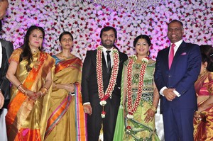 Jaya Prada Son Siddharth Wedding Reception Photos